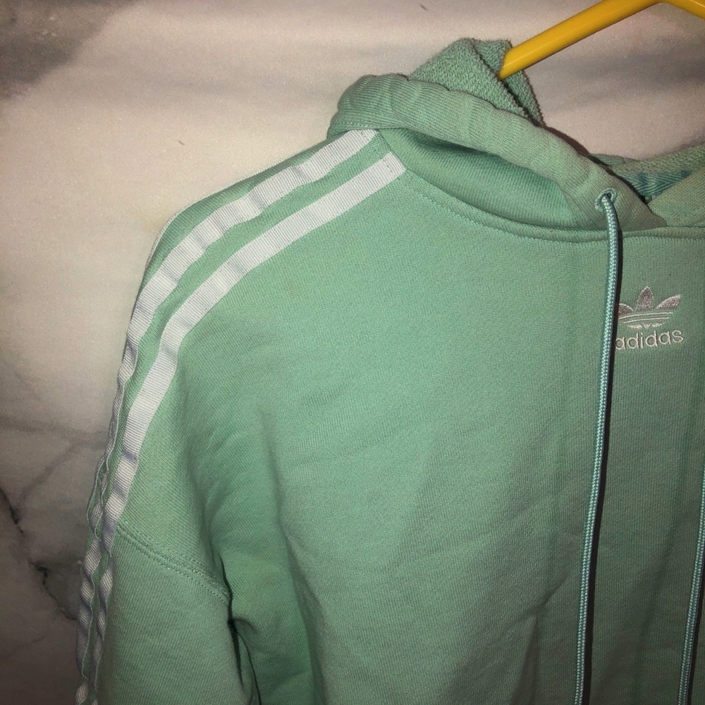 Adidas cropped hoodie